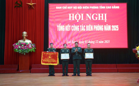Bộ đội Biên phòng Cao Bằng tổng kết năm 2025: Nhiều dấu ấn và kết quả xuất sắc