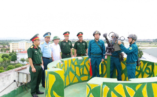 Kế hoạch triển khai thi hành Luật Phòng không nhân dân