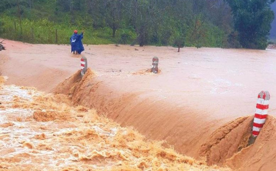 Tập trung ứng phó với mưa lớn ở miền núi trung du Bắc Bộ