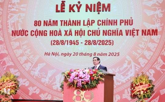 Chính phủ dưới sự lãnh đạo của Đảng - 80 năm hành trình vì nước, vì dân