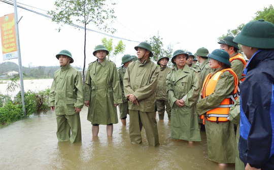 Hà Tĩnh tổng lực khắc phục hậu quả mưa bão