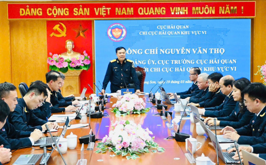 Hải quan khu vực VI tăng tốc chuyển đổi số, tháo gỡ vướng mắc, nâng cao hiệu lực quản lý