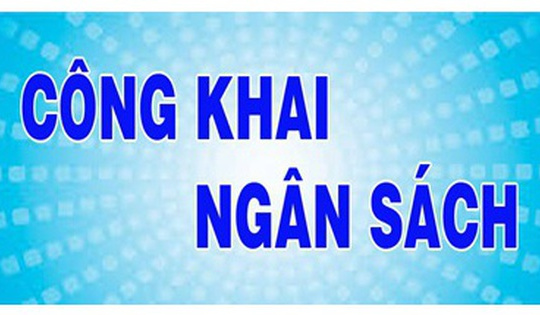 Quy định về công khai ngân sách cấp xã