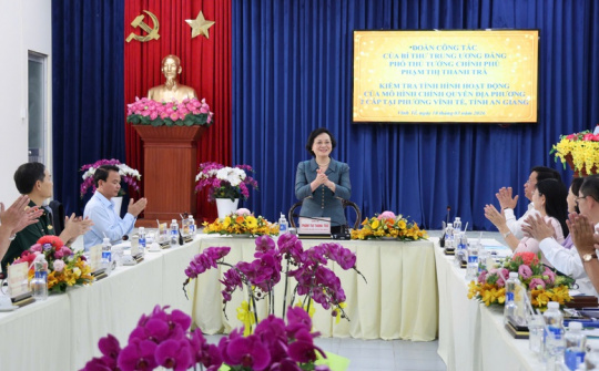 Đẩy mạnh mô hình chính quyền địa phương 2 cấp: Nền tảng nâng cao hiệu lực, hiệu quả quản trị tại An Giang