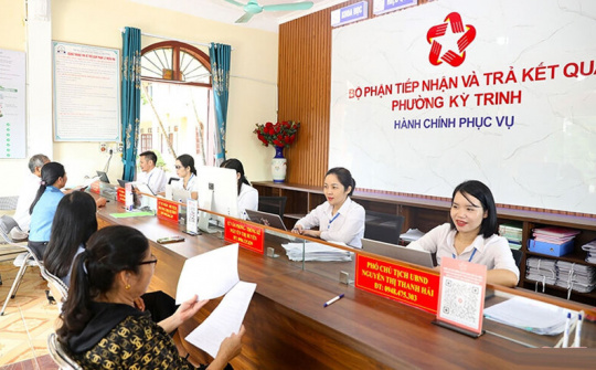 Hà Tĩnh đẩy mạnh cải cách thủ tục hành chính gắn với tăng cường phân cấp, phân quyền và phân bổ nguồn lực