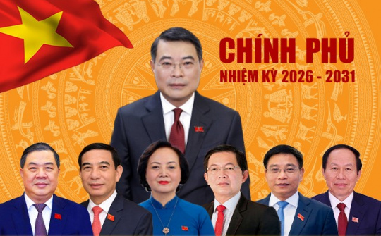 Phân công công tác của Thủ tướng và các Phó Thủ tướng Chính phủ