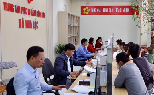 Xã Hoa Lộc: Đẩy mạnh chuyển đổi số để phục vụ Nhân dân tốt hơn