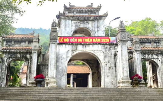 Thanh Hóa: Chuẩn bị chu đáo cho Lễ hội Đền Bà Triệu 2026