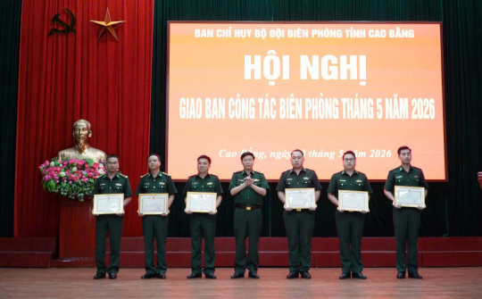 BĐBP Cao Bằng quyết liệt triển khai nhiệm vụ trọng tâm tháng Sáu