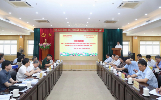 Thanh Hóa điều chỉnh quy hoạch vì mục tiêu phát triển bứt phá, hướng tới cực tăng trưởng mới của khu vực