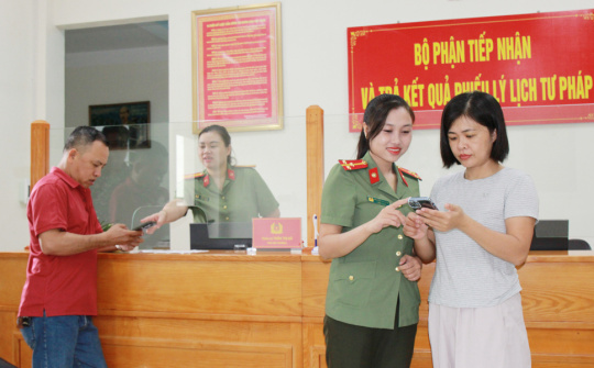 Cơ sở dữ liệu lý lịch tư pháp bao gồm 3 nhóm thông tin