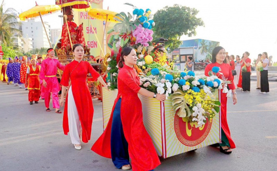 Đậm đà bản sắc Lễ hội bánh chưng - bánh giầy ở phường Sầm Sơn
