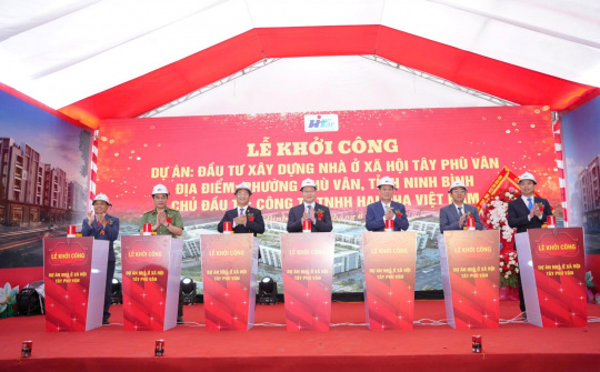Nhà ở xã hội Tây Phù Vân: Góp thêm nguồn cung, thúc đẩy mục tiêu an sinh tại Ninh Bình