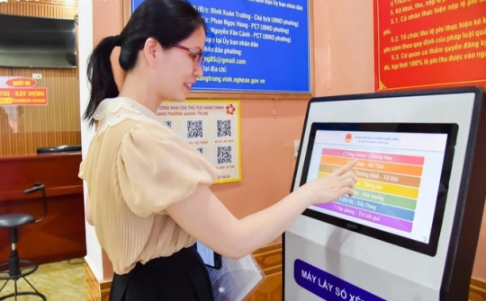 Cắt giảm, đơn giản hóa TTHC dựa trên dữ liệu, chuyển đổi số