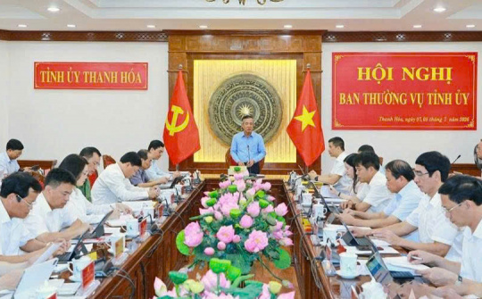 Thanh Hóa: Phấn đấu đạt mục tiêu phát triển kinh tế - xã hội năm 2026 ở mức cao nhất