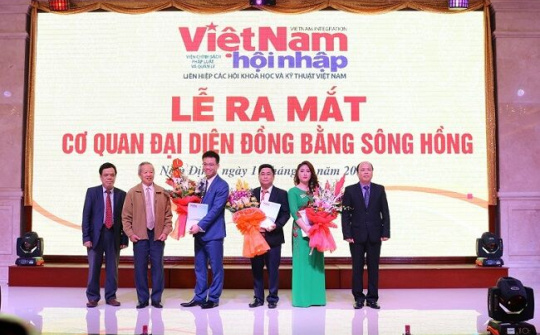Ra mắt Cơ quan Đại diện Tạp chí Việt Nam Hội nhập Đồng bằng Sông Hồng