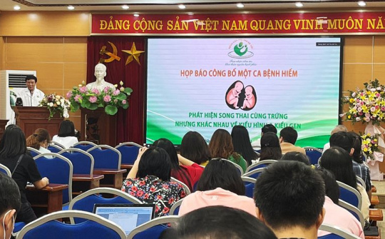 Việt Nam lần đầu tiên ghi nhận ca song thai cùng trứng nhưng khác giới tính