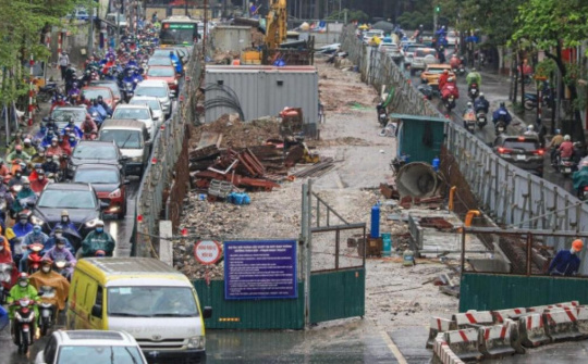 Hà Nội: Điểm mặt loạt dự án giao thông giải ngân “cực thấp”