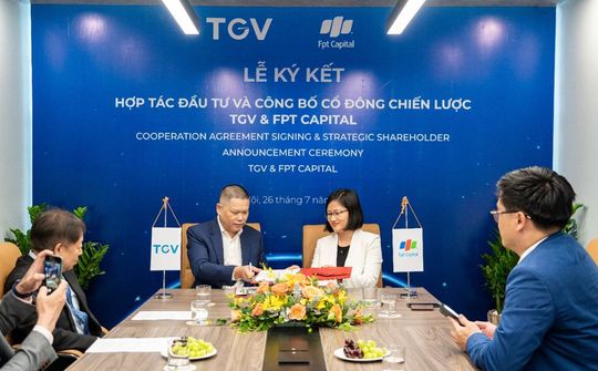 Ký kết hợp tác đầu tư cùng FPT Capital, TGV như hổ mọc thêm cánh