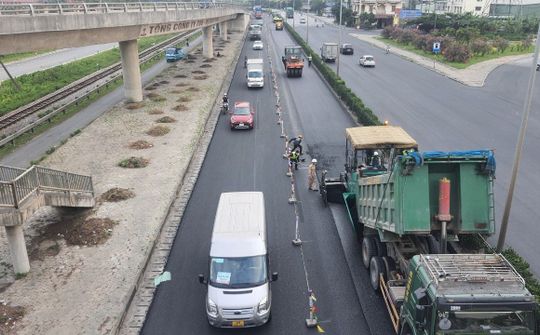 Sửa chữa QL5 gây ùn tắc giao thông: Đơn vị quản lý nói gì?