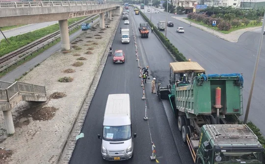 Sửa chữa QL5 gây ùn tắc giao thông: Đơn vị quản lý nói gì?