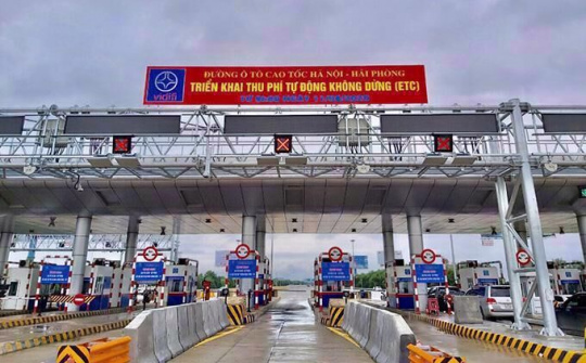 Lùi thí điểm thu phí tự động trên cao tốc Hà Nội - Hải Phòng do SEA Games 31