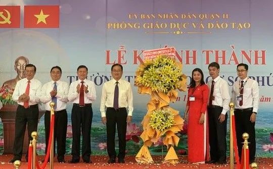 TP.HCM khánh thành trường THCS Phú Thọ