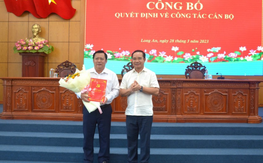 Long An có tân Phó Chủ tịch UBND tỉnh