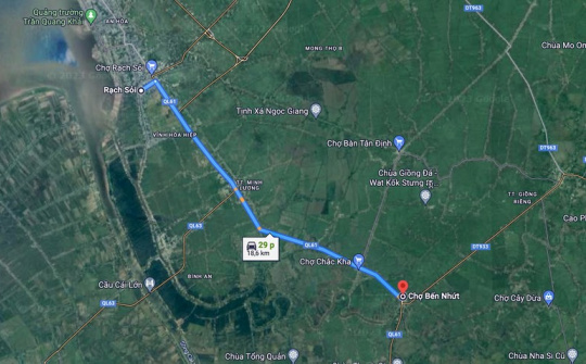 Phê duyệt đường Hồ Chí Minh qua tỉnh Kiên Giang và Bạc Liêu