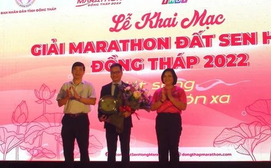 Giải Marathon đất sen hồng - Đồng Tháp 2022: Thể thao vì cộng đồng