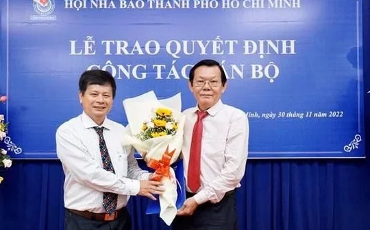 Hội Nhà báo TP.HCM có tân Chủ tịch