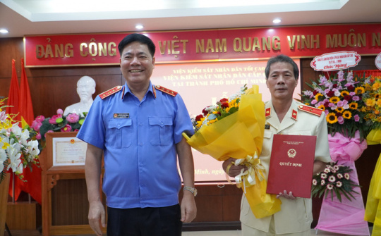 Viện kiểm sát nhân dân cấp cao tại TP. Hồ Chí Minh có Phó Viện trưởng mới