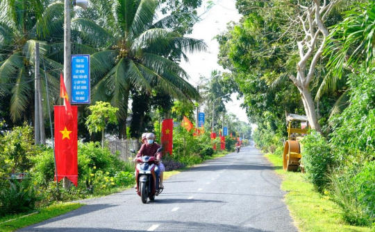 Thành phố Cần Thơ có xã nông thôn mới kiểu mẫu đầu tiên