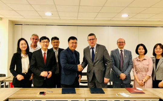 Đại học Nội vụ Hà Nội ký kết hợp tác các trường đại học tại Hy Lạp