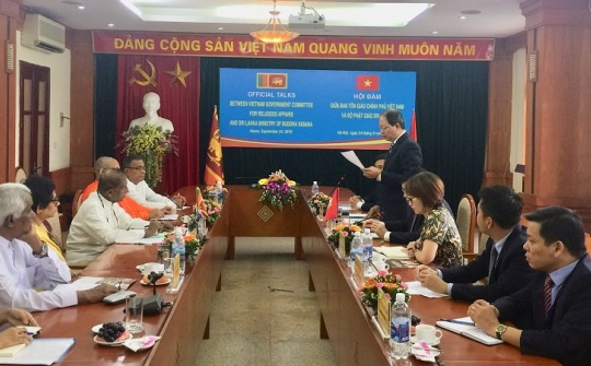 Vietnam, Sri Lanka foster cooperation in religion