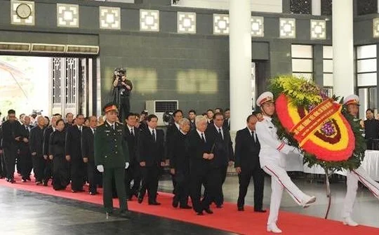 State funeral for President Tran Dai Quang begins