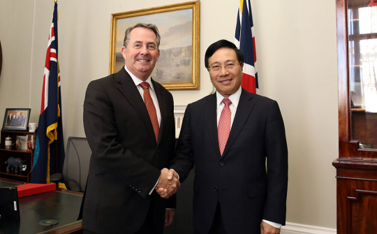 Phó thủ tướng Phạm Bình Minh thăm chính thức Liên hiệp Vương quốc Anh và Bắc Ai-len