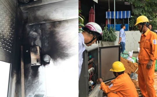 Nổ dây cáp máy tời, 3 người bị thương nặng