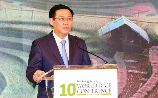 Phó Thủ tướng Vương Đình Huệ dự Hội nghị Thương mại gạo thế giới