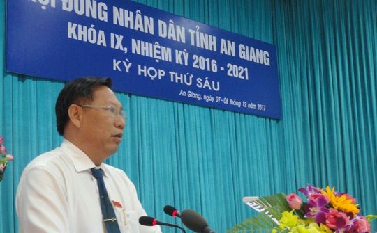 Phê chuẩn chức vụ Phó Chủ tịch UBND tỉnh An Giang
