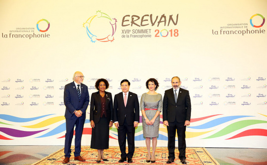 Phó Thủ tướng Phạm Bình Minh  dự Hội nghị Cấp cao Pháp ngữ lần thứ 17