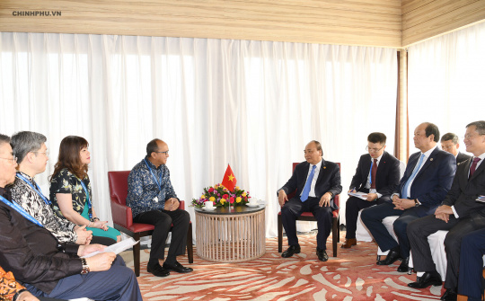 Thủ tướng tiếp Chủ tịch Phòng Công nghiệp và Thương mại Indonesia