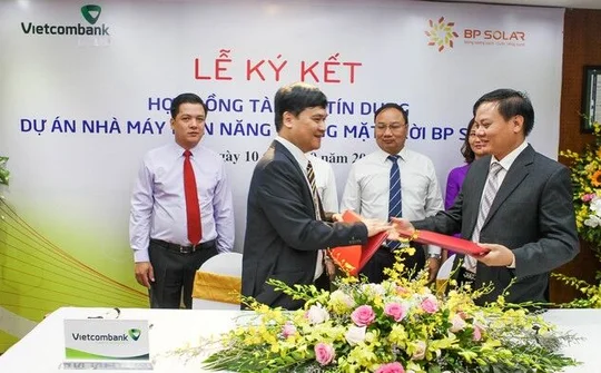Vietcombank tài trợ tín dụng 785 tỷ đồng cho Dự án Điện mặt trời BP Solar 1