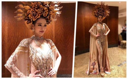 Á hậu Phương Khánh giành giải vàng trang phục dân tộc tại 'Miss Earth 2018'