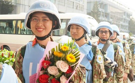 31 chiến sĩ 'mũ nồi xanh' xuất quân đợt 2 đến Phái bộ Nam Sudan của LHQ