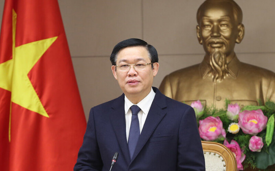 Phó Thủ tướng Vương Đình Huệ tiếp lãnh đạo Công ty Shinhan