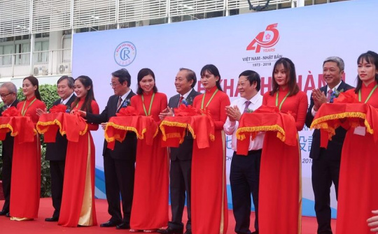 Trung tâm Kiểm tra sức khỏe Chợ Rẫy Việt - Nhật: Nâng tầm quan hệ giữa 2 nước