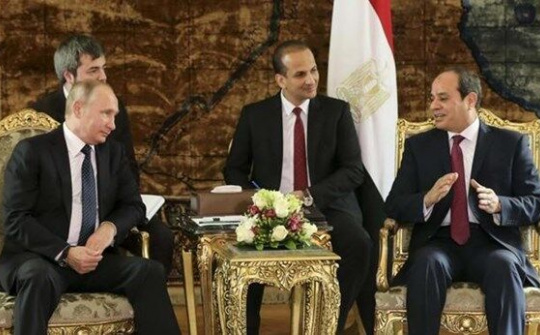 Nga - Ai Cập nâng tầm quan hệ lên mức cao nhất