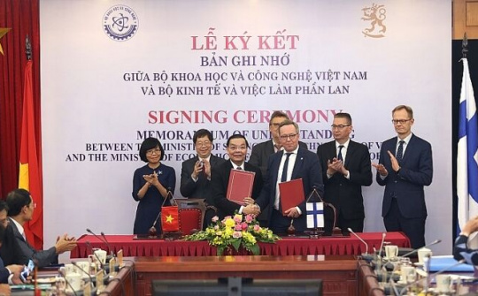 Việt Nam - Phần Lan: Thúc đẩy hợp tác khoa học công nghệ  và đổi mới sáng tạo