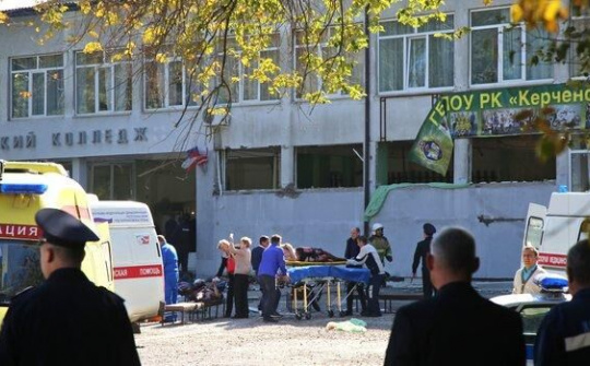 18 người thiệt mạng trong cuộc tấn công vũ trang tại trường đại học ở Crimean